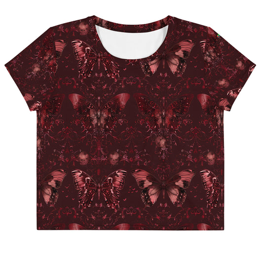 Lepidopterology Crop Tee